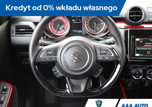 Suzuki Swift cena 71000 przebieg: 60990, rok produkcji 2019 z Jasień małe 379